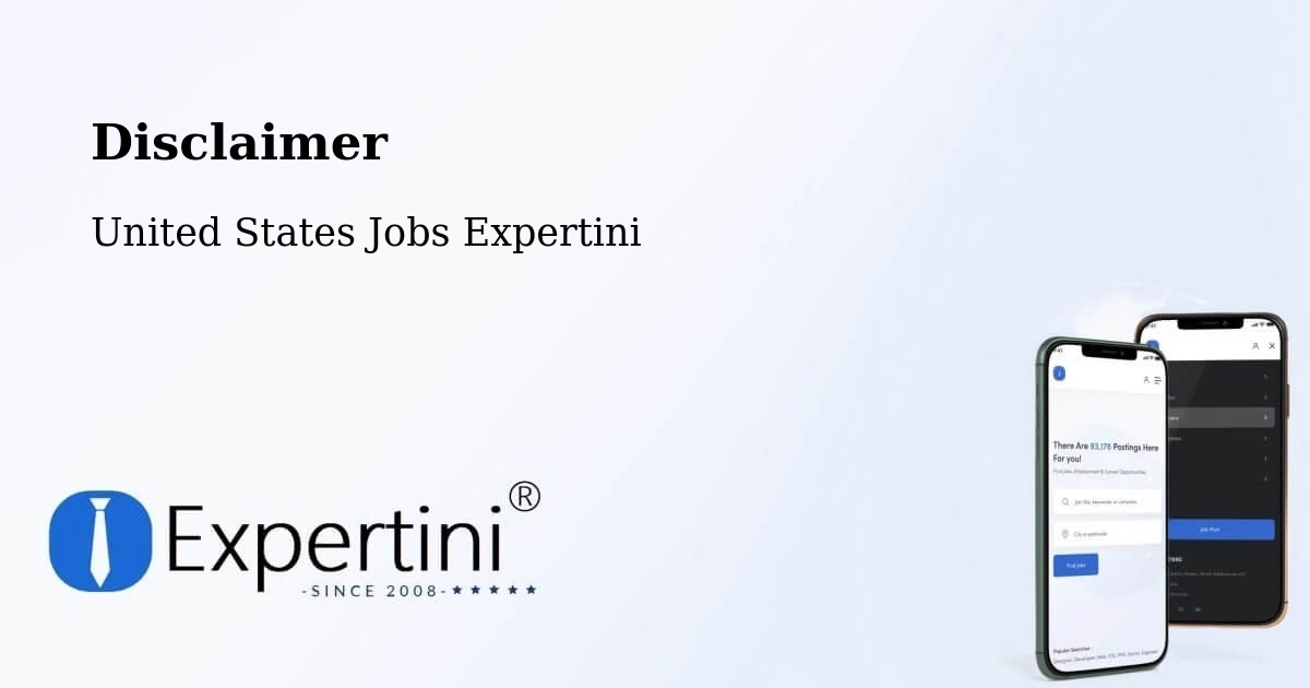 Disclaimer – Taunton - United States Jobs Expertini